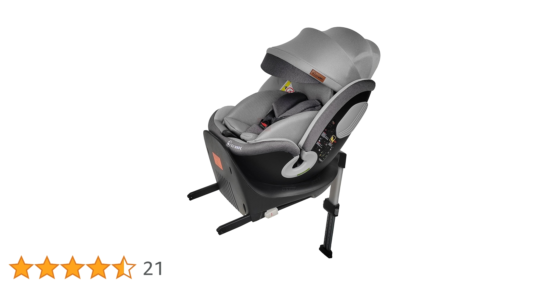 GU MODE チャイルドシート ISOFIX 360度回転 新生児〜150cm Amazon | GU MODE チャイルドシート ジュニアシート